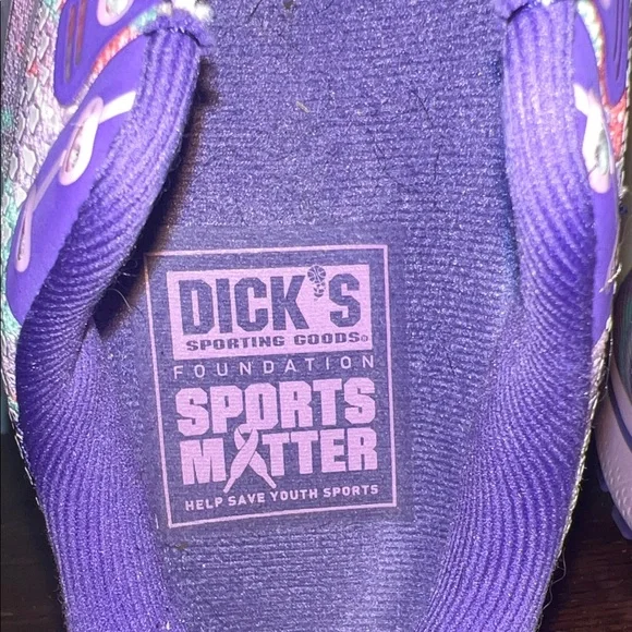 Brooks Women's Athletic Shoes - Ghost 14. Purple and Pink swirls - Picture 4 of 10